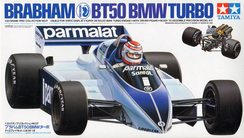 Brabham BT50 1:20 Tamiya11