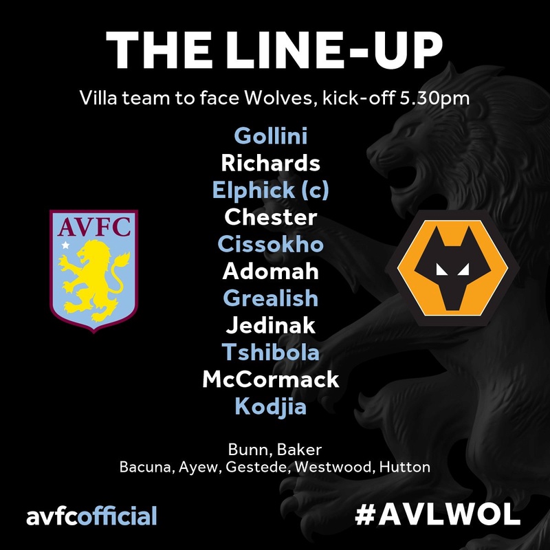 Aston Villa V Wolves: Saturday 15th October 17:30 Cu0apv10