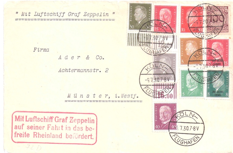 Zeppelinpost des LZ 127 - Seite 8 Rheinl11