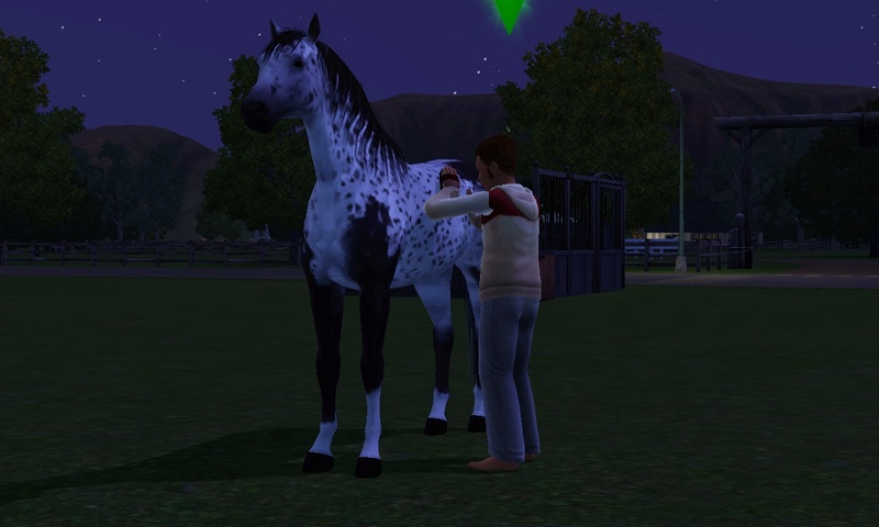 [Challenge] Teens and Horses "Sims 3" Screen15