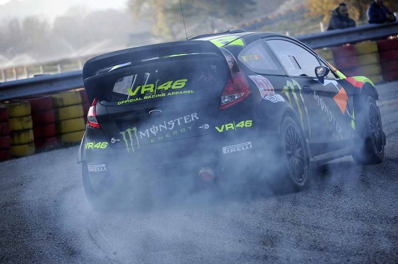 ford fiesta rs wrc rossi  monza rally show 2011 22210