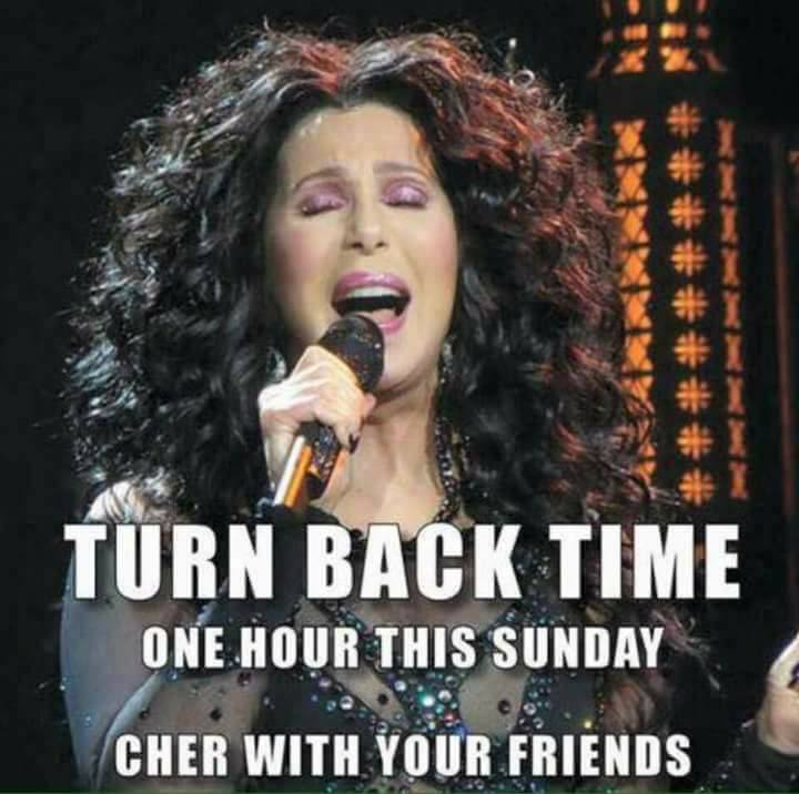 Clocks go back one hour tonight. 14572910