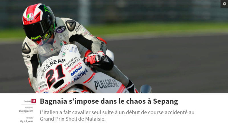 Dimanche 30 octobre - MotoGp - Grand Prix Shell de Malaisie - Sépang Captur53