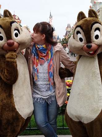 Une petite journée à Disney et une très belle rencontre à la clé Dsc00320