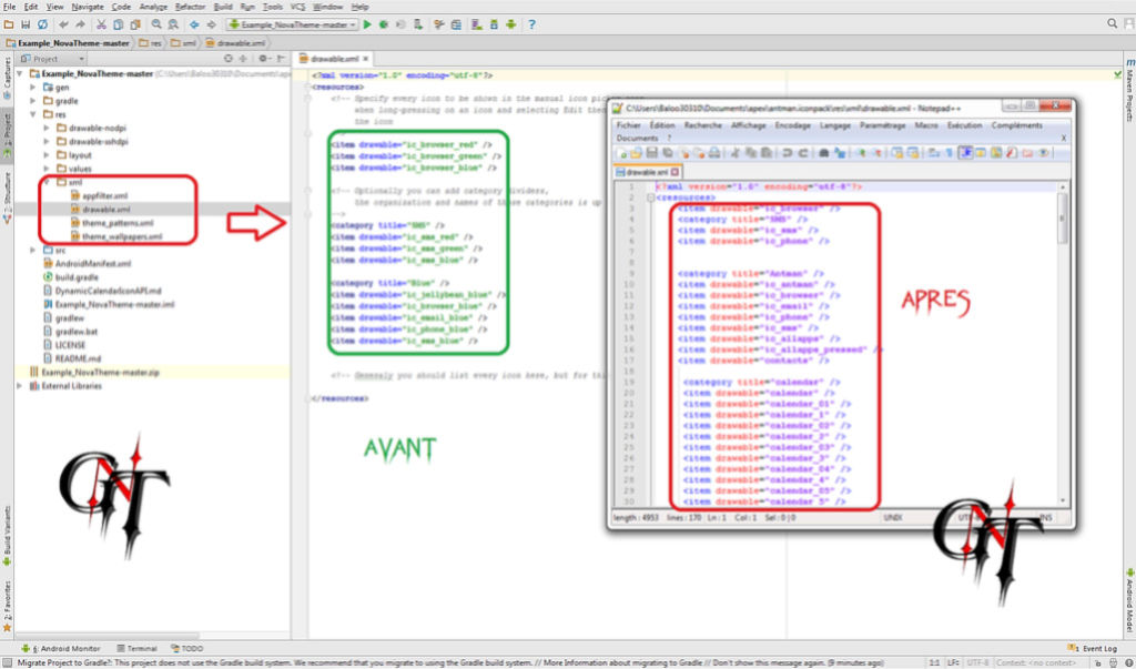 Crée un Theme Nova avec Android Studio ....(BALOO0310) 1310