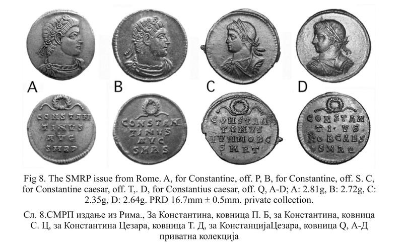 Le monnayage des vicennalia de 326 et la mort de Crispus Smrp10