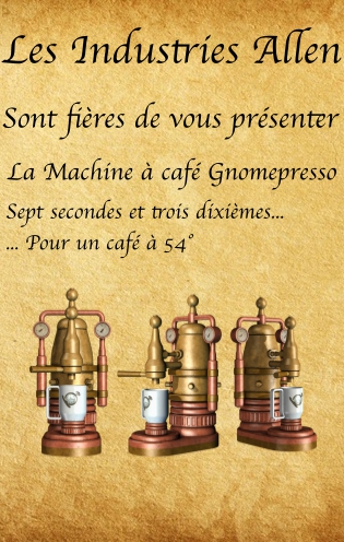 Machine à café Gnomepresso Gnomep10