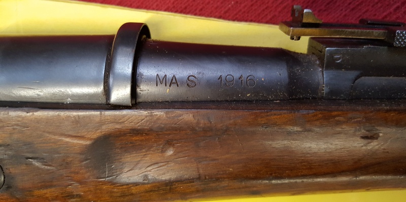 Berthier Mle 1916 directement sorti d'un arsenal de l'armée 310