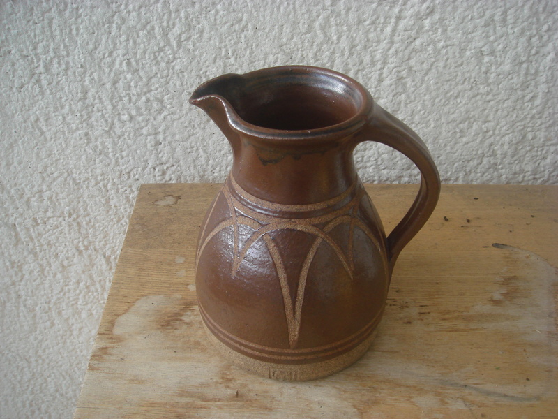 Stoneware jug - Bembridge?  not Dersingham Pottery  Copied25