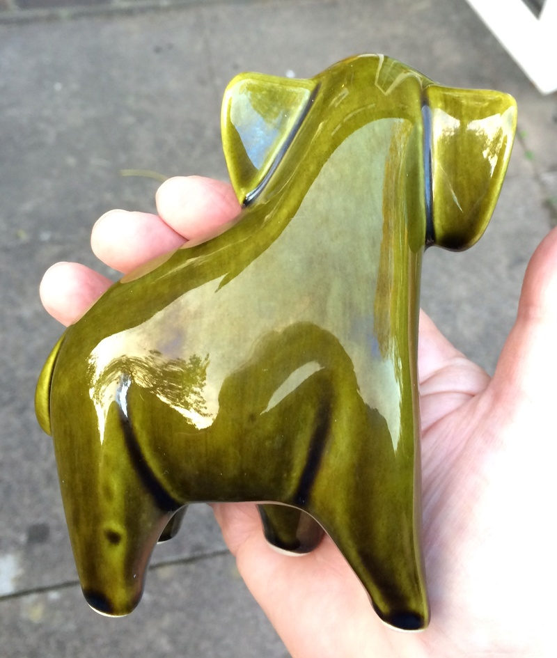green elephant - Trentham Art Pottery? Elepha13