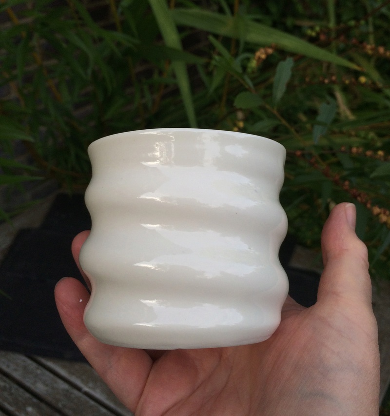 Jo Davies, twisty porcelain beaker  Image41