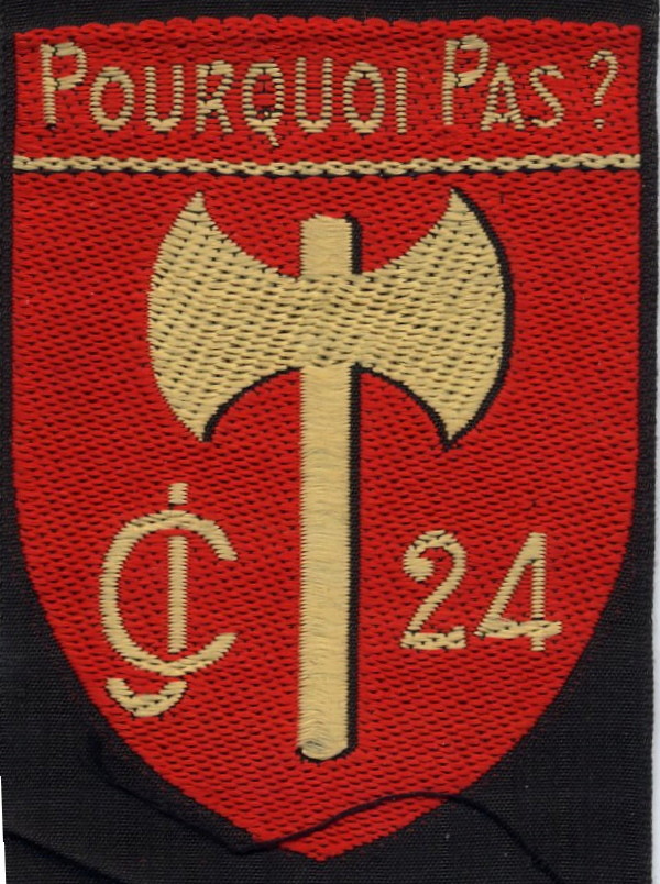 INSIGNE DU GROUPEMENT N°24 Cjf2410