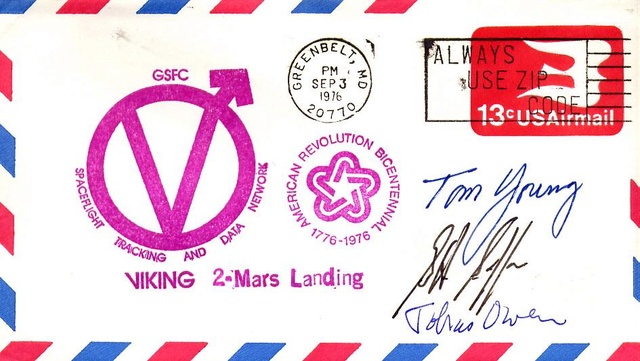 Philatélie spatiale USA - 1978 - Viking sur Mars 1976_011