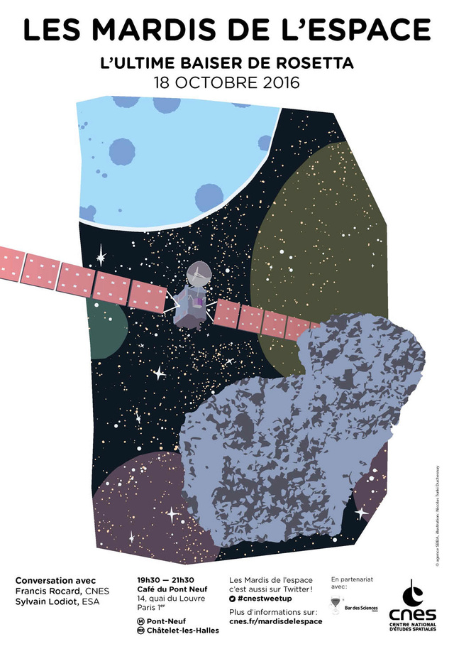 18 octobre 2016 - Conférence  (les mardis de l'espace) - l'ultime baiser de Rosetta Is_mar10