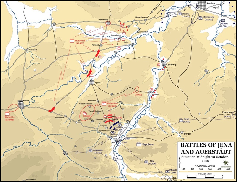 La bataille d'Auerstaedt Carte-10