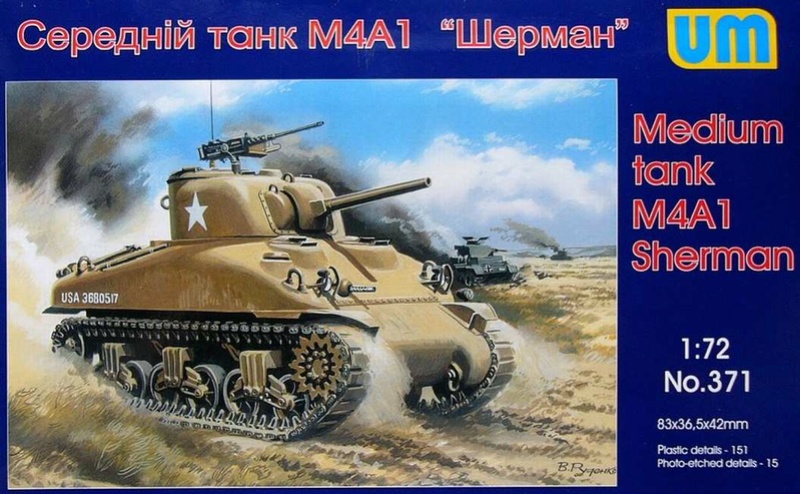Sherman  M4A1 1:72 UM 0110