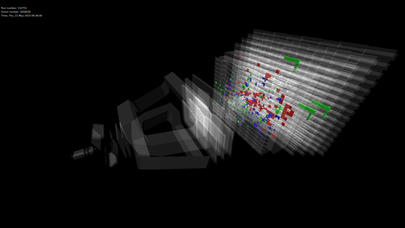 CERN - LHCb   -   DÉTECTEUR  ( 17 )  -  [ EN COURS ]   -   LHC  Beauty   -   CERN   -   LHC Lhcb_010