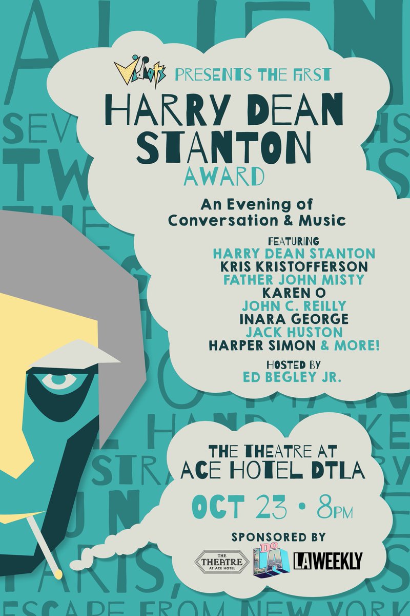 The Harry Dean Stanton Awards. LA le 23/10/2016 Cveimh10