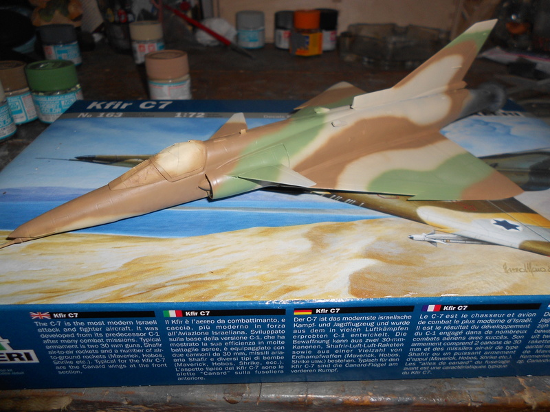 IAI Kfir C7 - ITALERI nr.163 - scala 1/72 Dscn2218