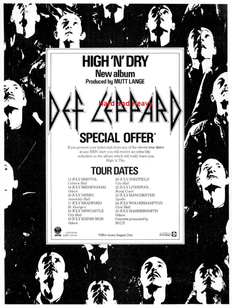 Def Leppard - 1981 - High 'n' dry 102010