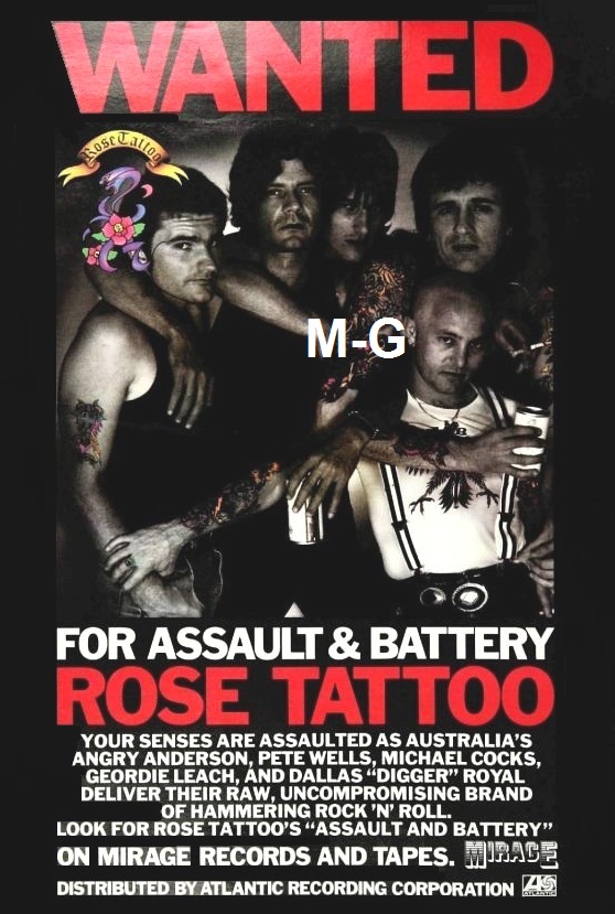 Rose Tattoo - 1981 - Assault and battery 128