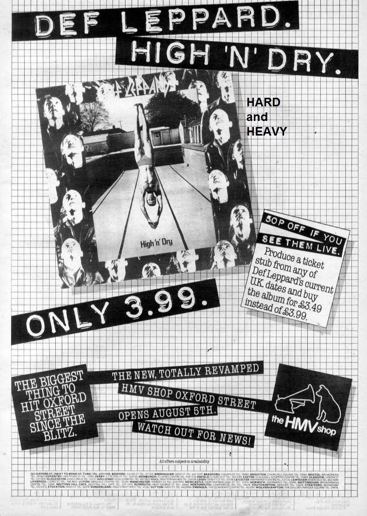 Def Leppard - 1981 - High 'n' dry 301210