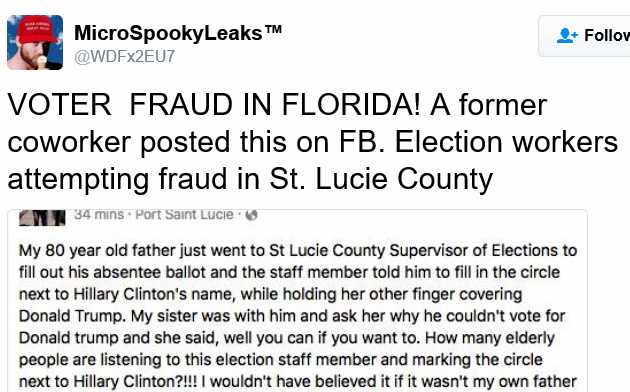 Voter Fraud in Florida... Micros10