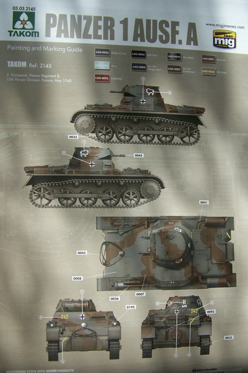 Panzer I ausf A Takom 1/35 Fini 100_0243