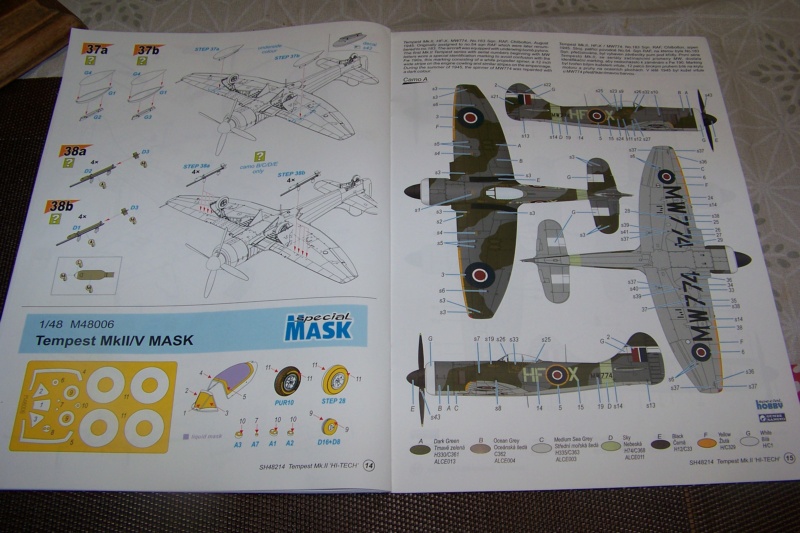 *1/48     Hawker Tempest II RIAF 1947/49     Special.Hobby   FINI 100_0287