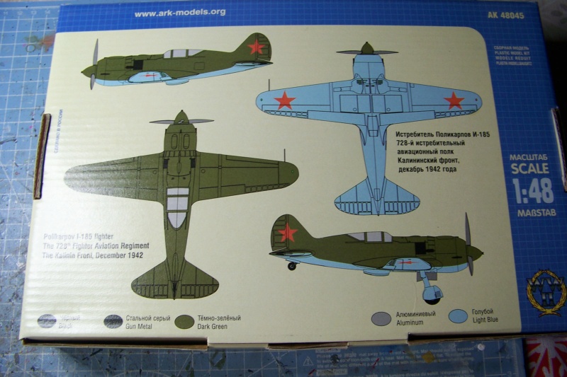 * 1/48 Fil rouge 2022 / CCCP  1/48  Polikarpov I-185   Ark    Terminé en pg 5 100_0569