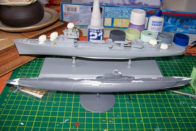 1/350 USS Murphy DD603 (Dragon USS Laffey Classe Benson) 100_0721