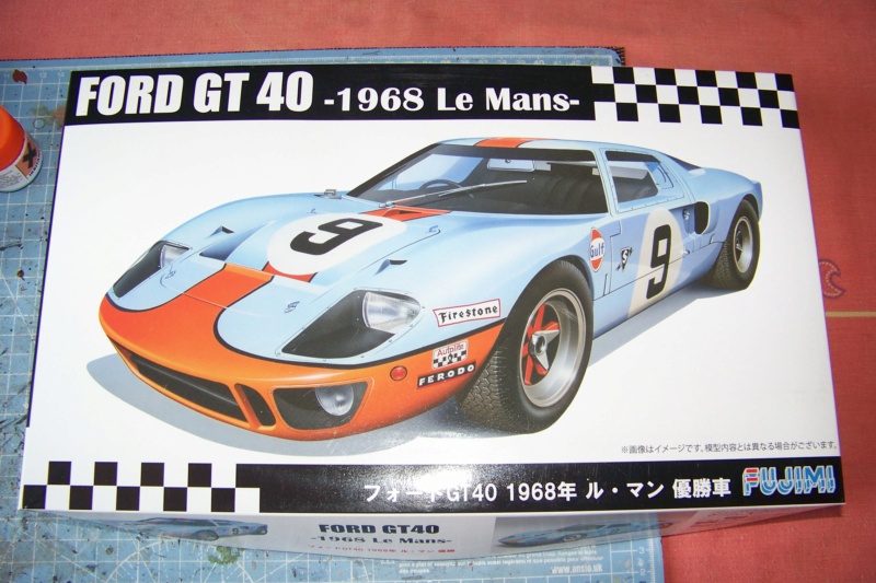 1/24 FORD GT 40 Le Mans 1968 ( Fujimi ) 100_1477