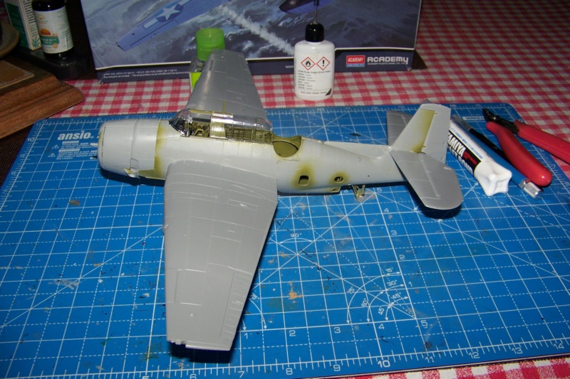 1/48    TBM-3 Avenger 4-F Karouba 1953     Academy  100_2318