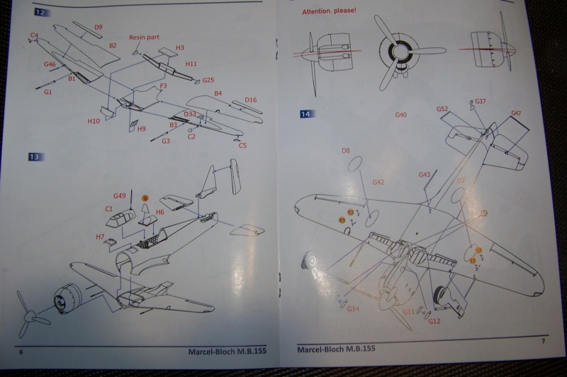 1/48 Marcel Bloch MB 155-c1 Dora Wing 100_2667