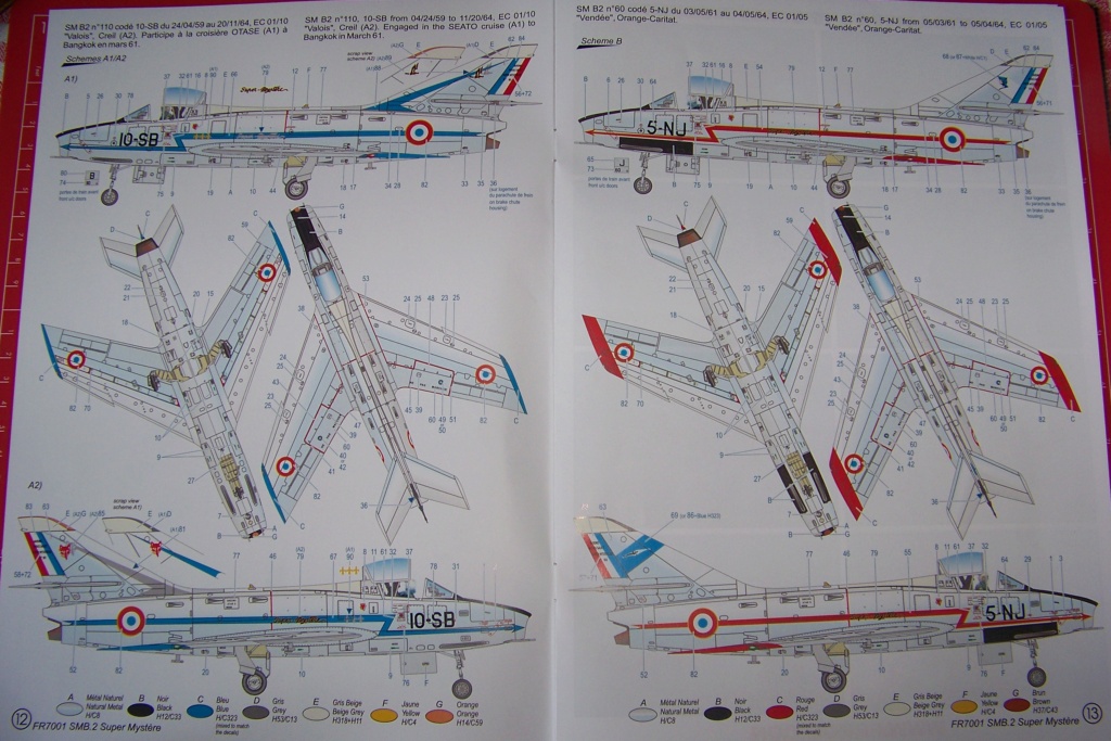 1/48 - DASSAULT SUPER MYSTERE B2 SMB2 - AZUR FRROM - EN COURS 100_4993