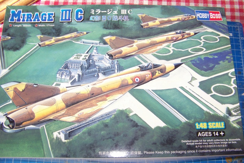 1/48 Mirage IIIC ( les Chevaliers du ciel ) Hobby Boss  100_5001