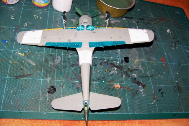 1/48 Nakajima Ki 84 疾風 Hayate (Hasegawa Fini) Sept 1993 100_7403