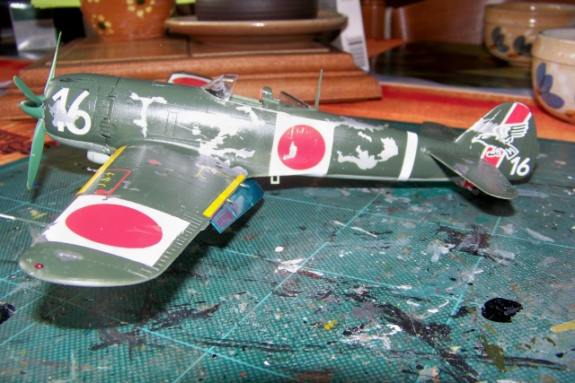 1/48 Nakajima Ki 84 疾風 Hayate (Hasegawa Fini) Sept 1993 100_7407