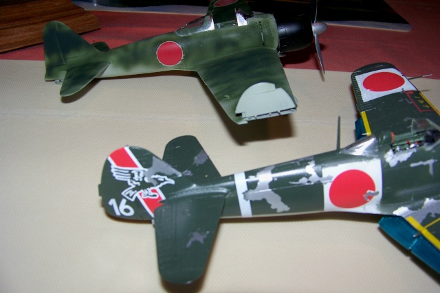 1/48 Nakajima Ki 84 疾風 Hayate (Hasegawa Fini) Sept 1993 100_7409