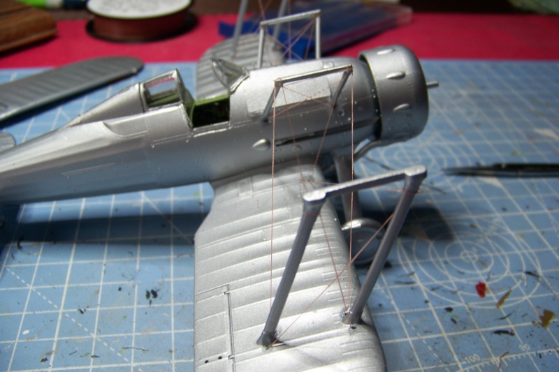 1/48 Gloster Gladiator MKI Jagevingen (Merit  Fil rouge 2020  "Ferdig" *** Terminé en pg 5 - Page 4 100_7534