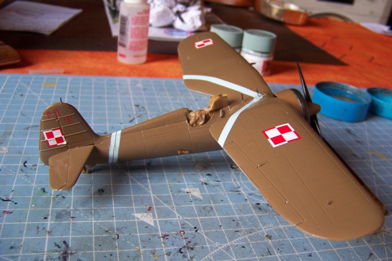 1/48 PZL P-11c: 121 Eskadra Mysliwska, III/2 Pulk Lotniczy 1/48 (Mirage)Fil Rouge 2020  Terminé en pg 4 - Page 3 100_7817