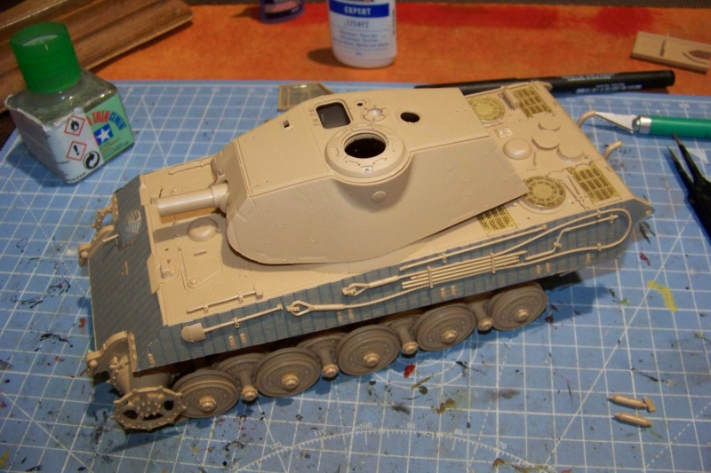 1/35 Sd.Kfz. 182 Panzer VI Ausf. B Porsche ( Meng ) 100_8139