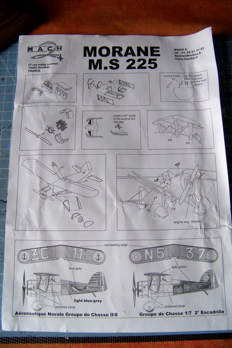 1/48 Morane Saulnier MS-225 3C1 ( MACH ) 100_8487