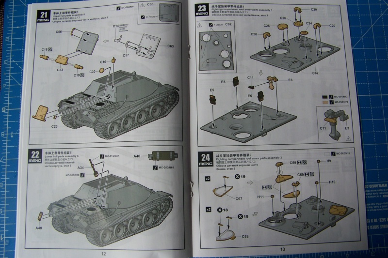 1/35 SDKFZ 173 Jagdpanther G2 " Wacht am Rhein" (Meng ) 100_9789