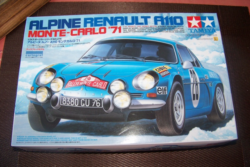 *  1/24     Alpine A110 TDF 1972     Tamiya  100_9960