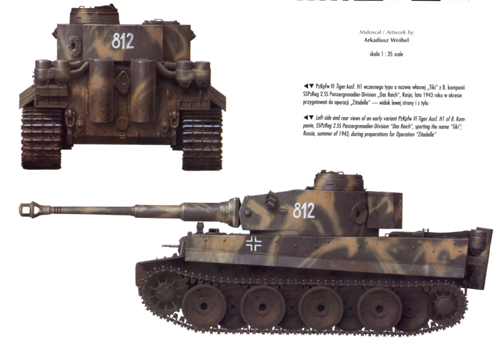  * 1/35 Tigre 1 Ausf.E du coté de Koursk       Revell  10831810