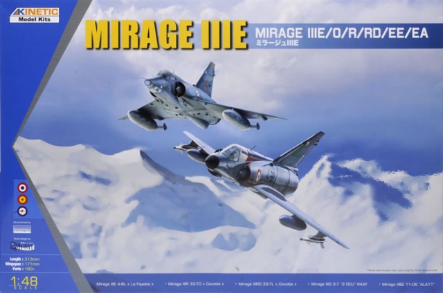 1/48 Mirage III EL Kinetic 31228510