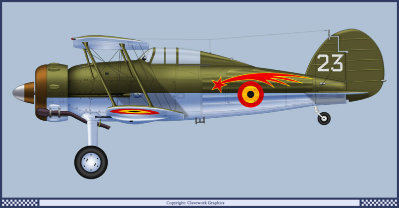 1/48 Gloster Gladiator MKI Jagevingen (Merit  Fil rouge 2020  "Ferdig" *** Terminé en pg 5 66_1_b11