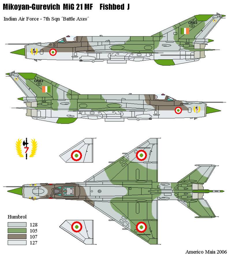 1/72 - MIG21 MF - EDUARD -  72_3910