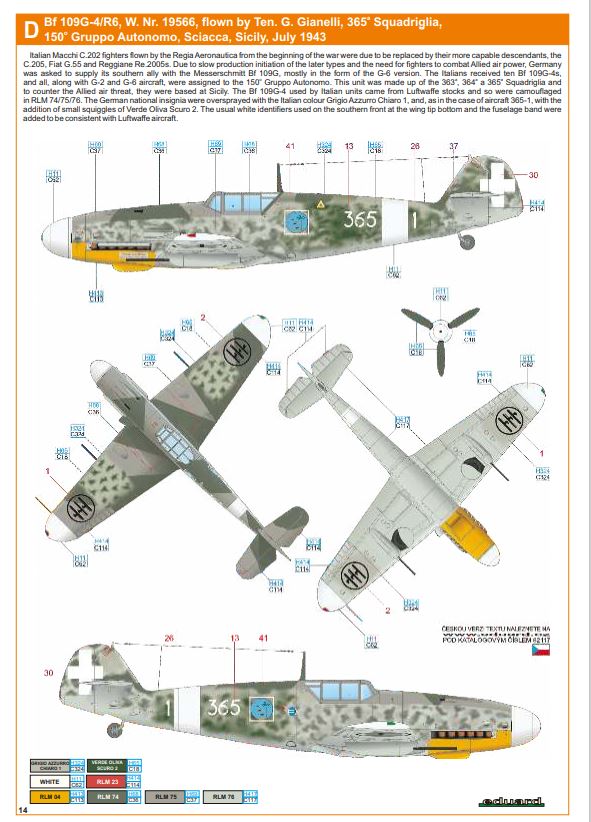 *1/48 Bf 109 G4/R6 Eduard Bf_310